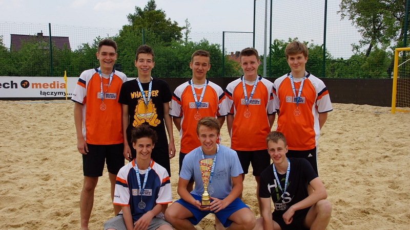 V Mistrzostwa Gliwic Szkół Gimnazjalnych w Beach Soccer 2016