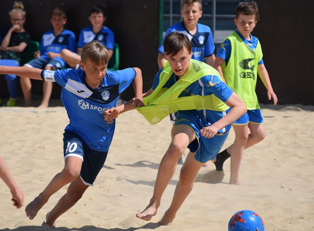 SP 17 OBRONIŁO TYTUŁ MISTRZA GLIWIC W BEACH SOCCER